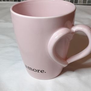 Starbucks "Amore" Valentine's Mug Pink Heart 2003
